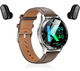 Huawei 2 in 1 Bluetooth Smart Watch with Earbuds for Android iPhone, Fitness Tracker with Heart Rate Sleep Monitor, Long Standby Sports Watch