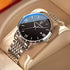THE WATCH Genuine Leather Waterproof Tourbillon Mechanical Watch For Men
