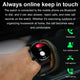 New NFC Smartwatch Men HD Screen Always On Display Bluetooth