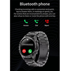 Hudlot - Bluetooth Call Blood Pressure Heart Rate Monitoring Multifunctional Sports Smartwatch
