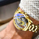 THE WATCH- Men's Clear Cover Quartz Watch Men Stainless Steel Waterproof Watch, Business  Quartz Watch for Men -123